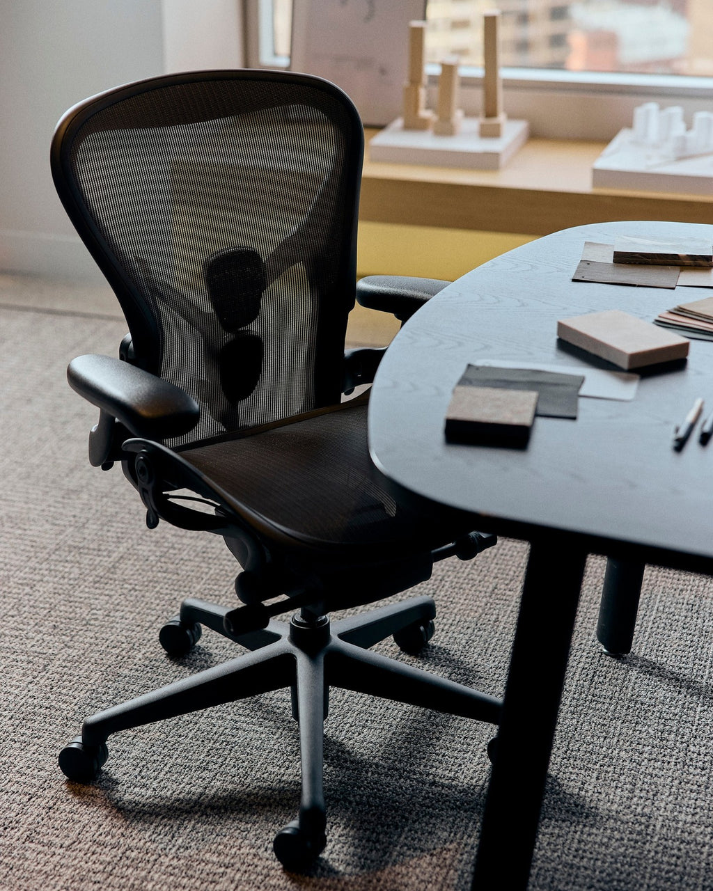 Herman Miller Aeron Remastered Chair, Onyx