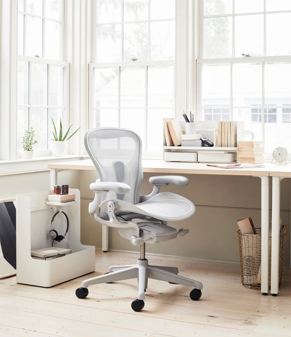 Herman Miller Aeron Remastered Chair, Mineral