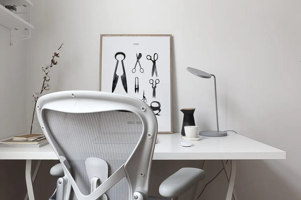 Herman Miller Aeron Remastered Chair, Mineral