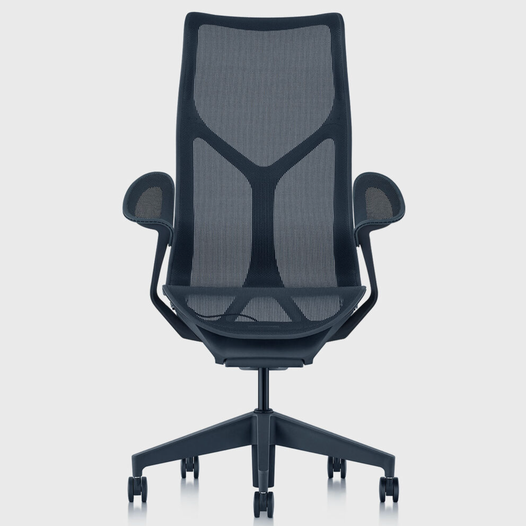 Herman Miller Cosm Designer Chair, High Back, Leaf Arms