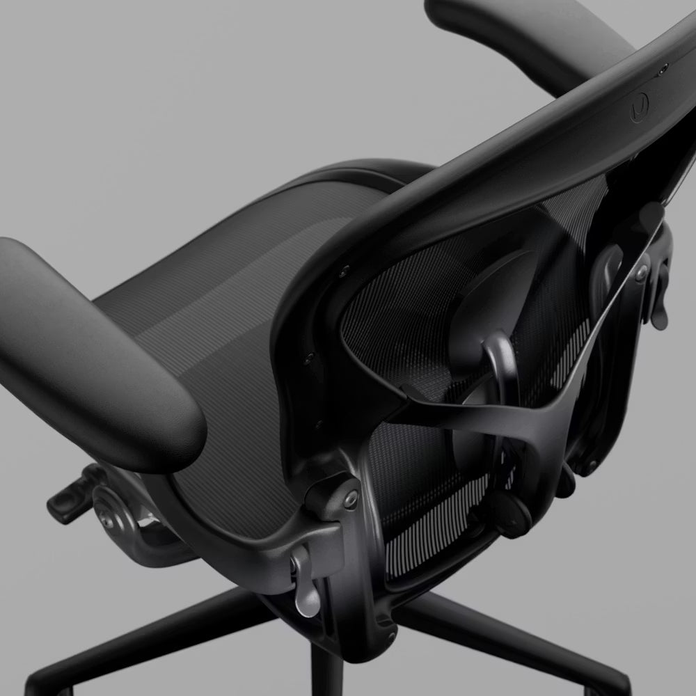 Herman Miller Aeron Remastered Chair, Onyx