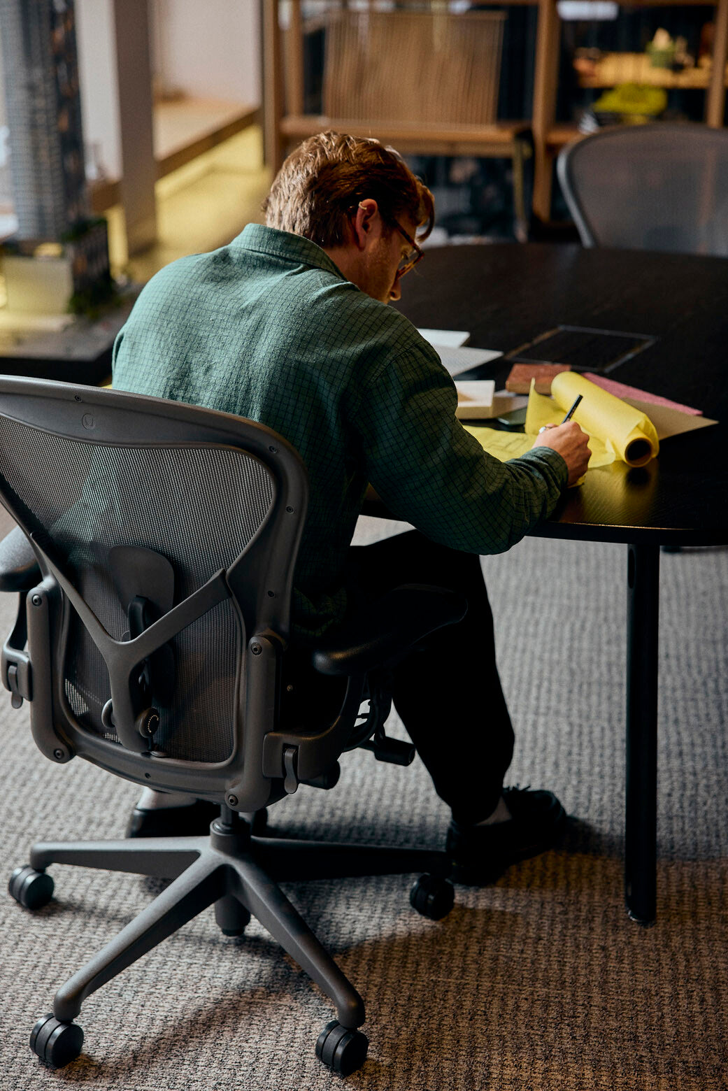 Herman Miller Aeron Remastered Chair, Graphite