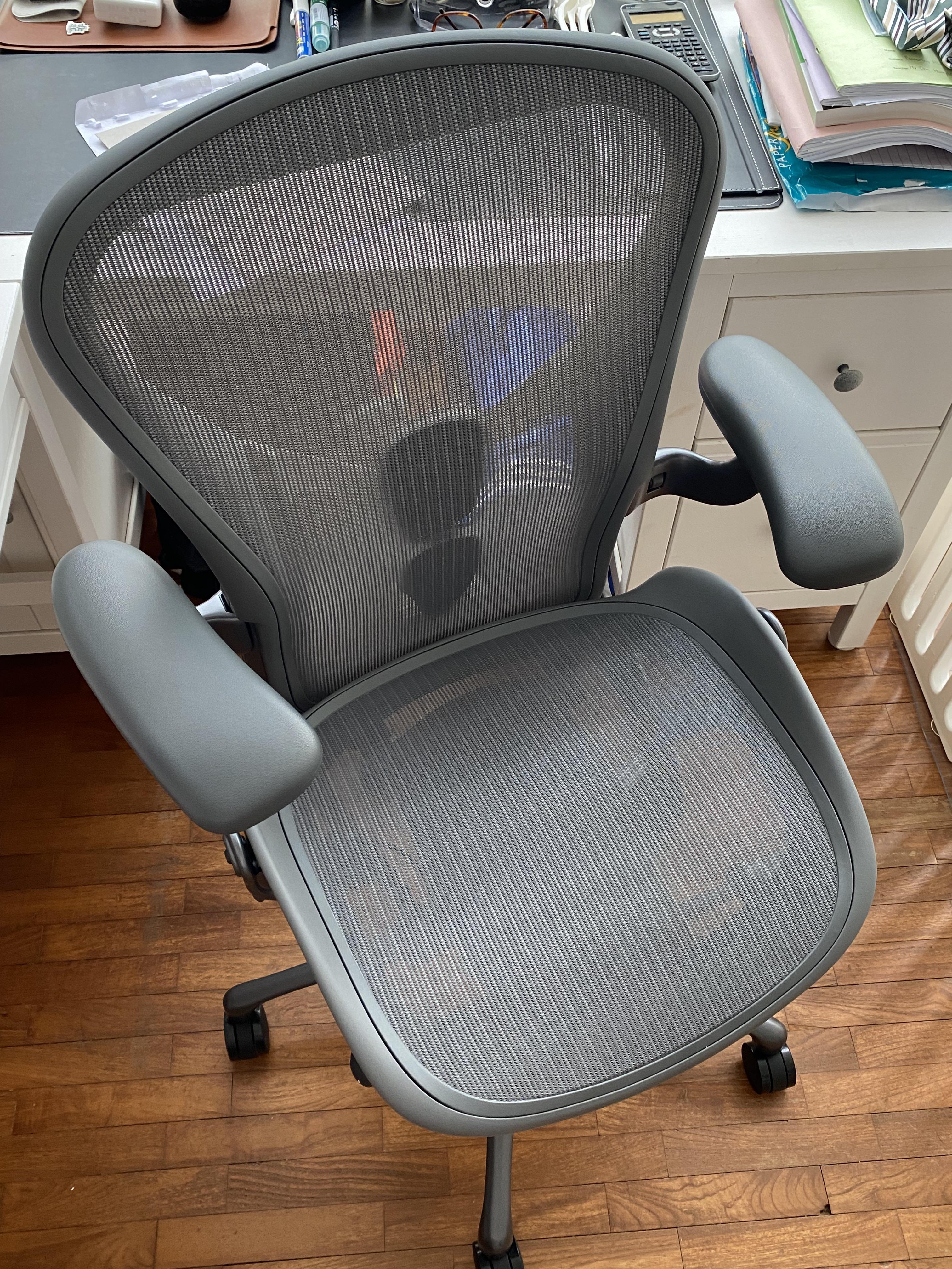 Herman Miller Aeron Remastered Chair, Carbon