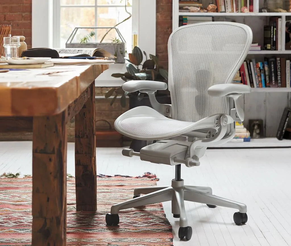 herman miller aeron remastered chair mineral melbourne home office wfh- etup
