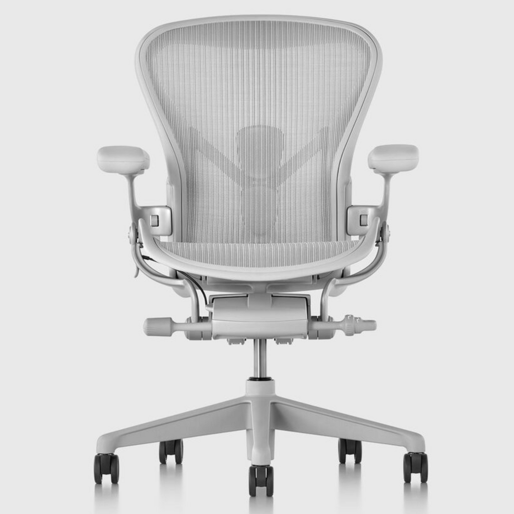 herman miller aeron remastered chair mineral product image front