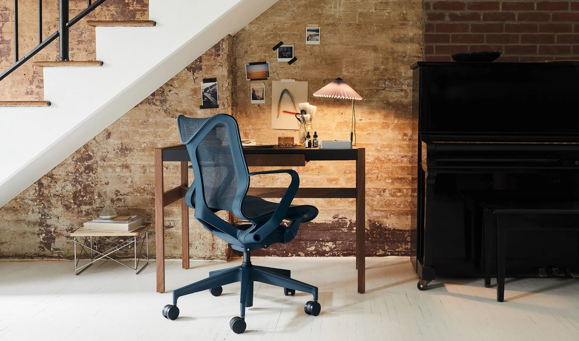 herman miller cosm ergonomic chair low back armrests home office wfh setup