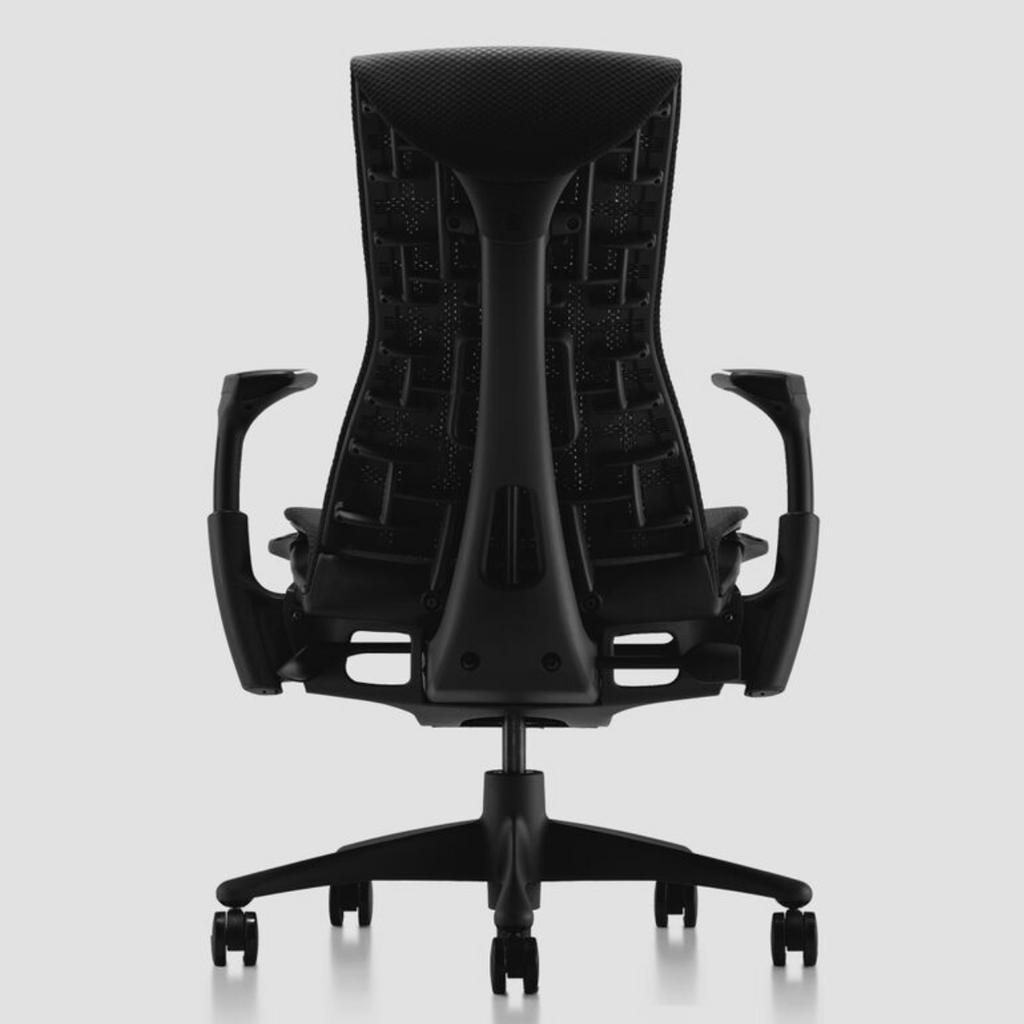 herman miller embody ergonomic gaming chair graphite product image back