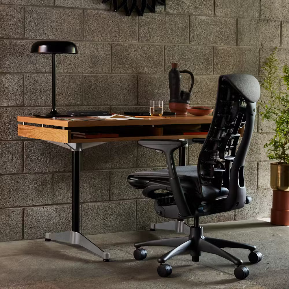 herman miller embody ergonomic chair graphite workspace home office wfh setup