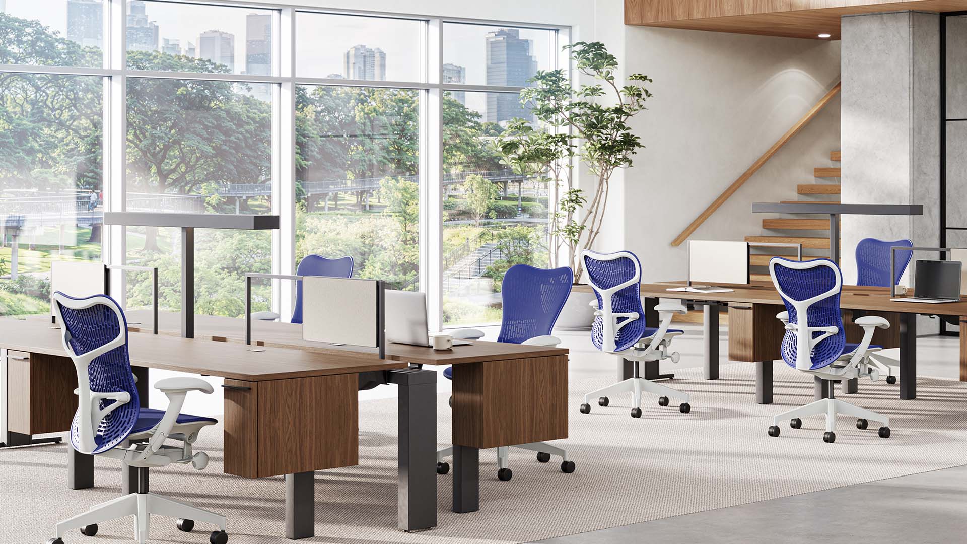 herman miller mirra2 ergonomic chair modern office